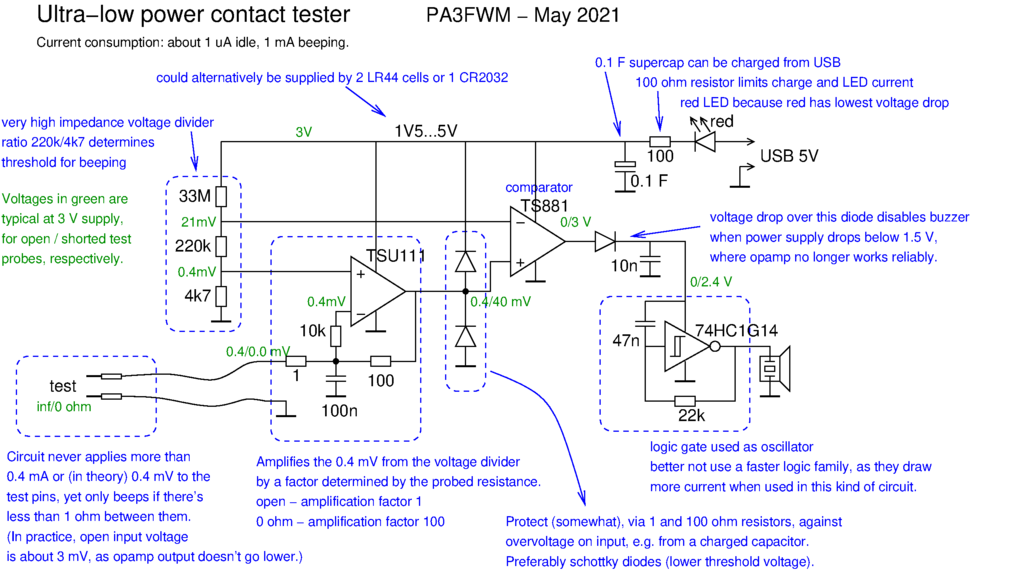 schematic of the tester